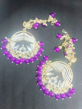 kundan & Pearl Earrings