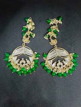 kundan & Pearl Earrings